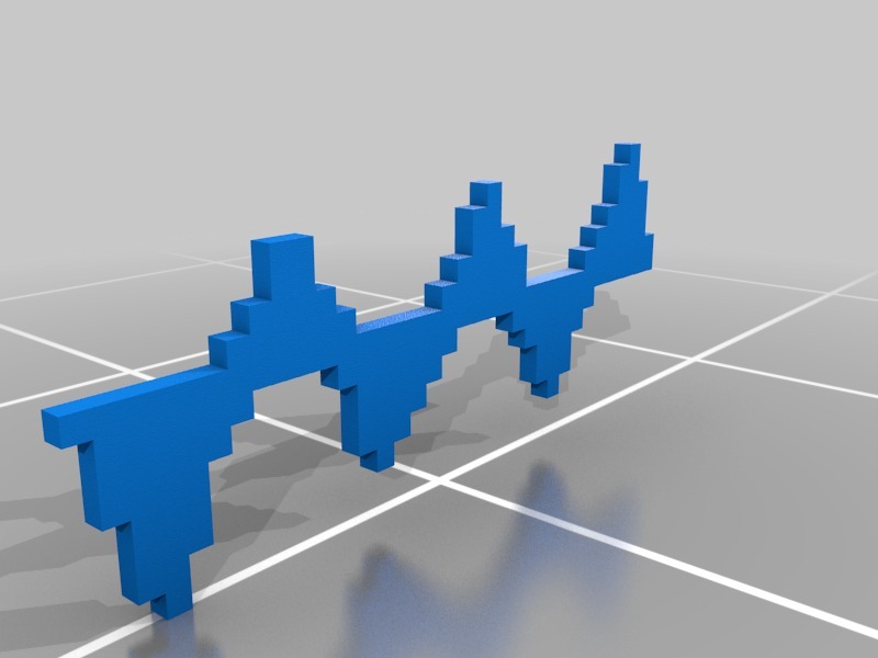 3D路线图3D打印模型