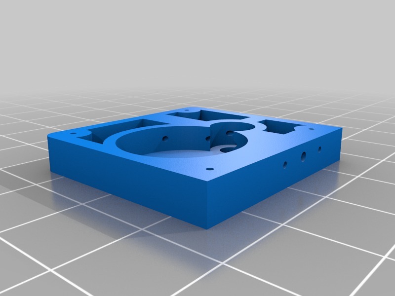 压轮挤压机3D打印模型