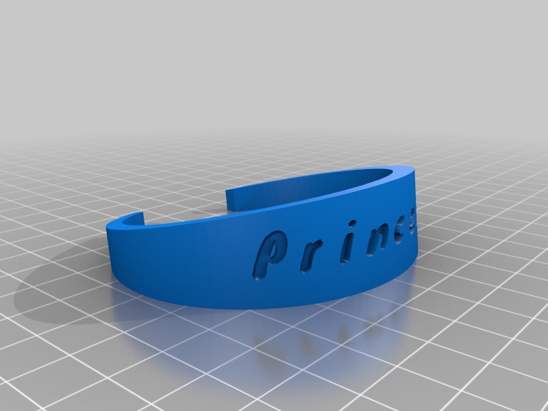 定制手镯3D打印模型