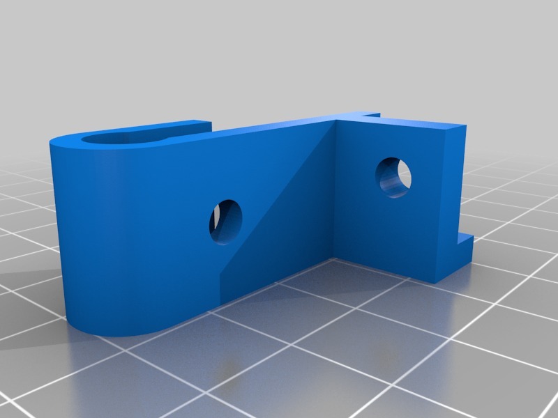 螺纹棒风扇安装3D打印模型