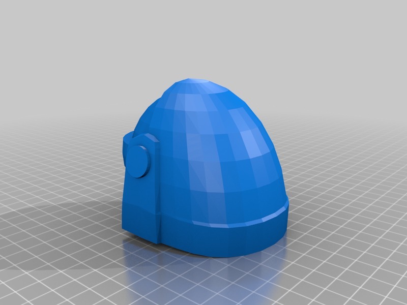 头盔3D打印模型