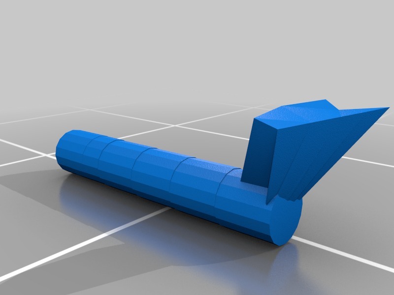 另一个玩具飞船3D打印模型