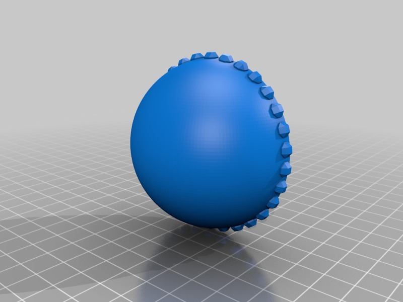 手榴弹3D打印模型