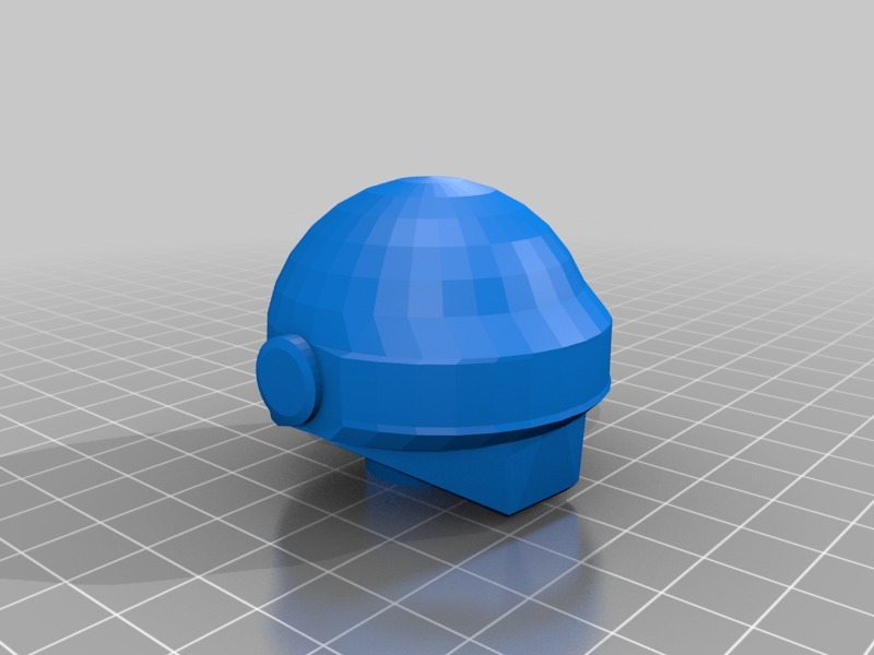 头盔3D打印模型