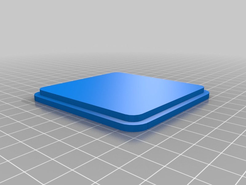 小型键盘3D打印模型
