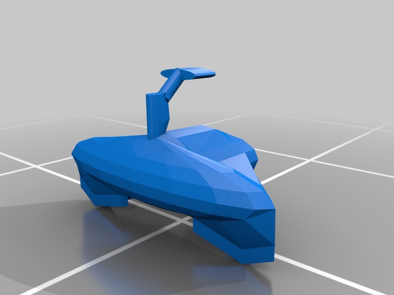 潜水艇3D打印模型