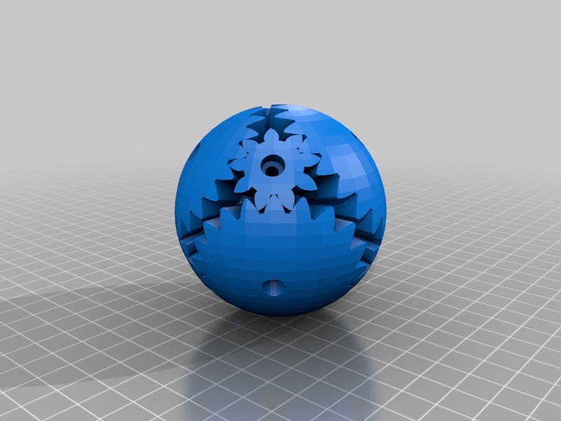 齿轮小球3D打印模型