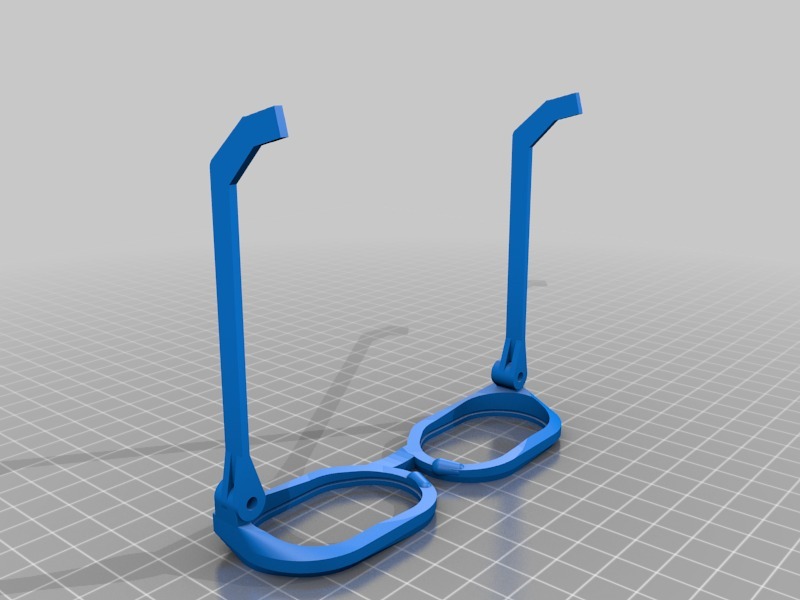 儿童眼镜3D打印模型