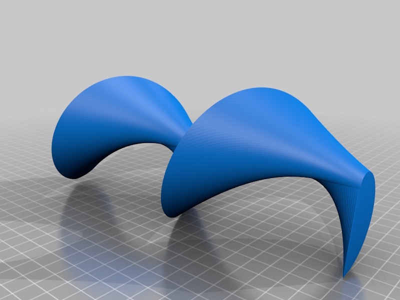 漩涡形状创作3D打印模型