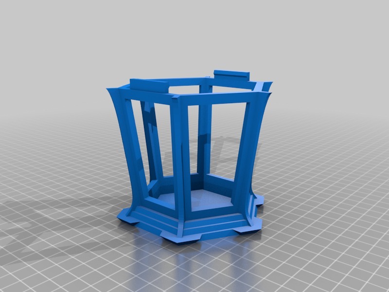 中国风灯笼3D打印模型