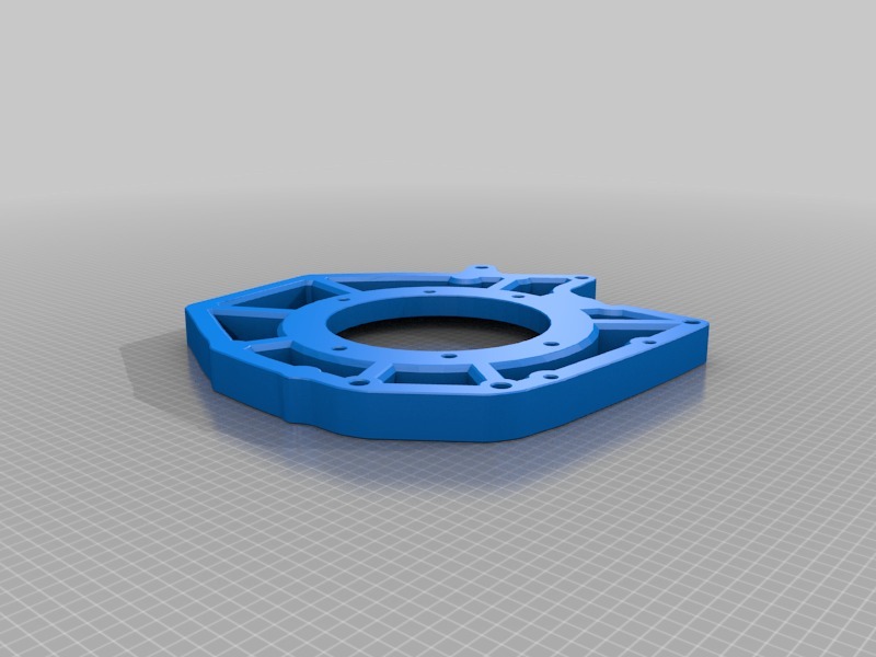 适配器钢板电机3D打印模型