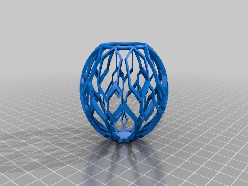 定制的艺术花瓶3D打印模型