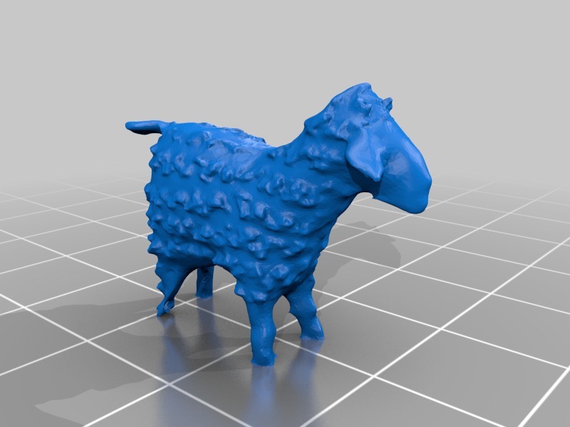 羊3D打印模型