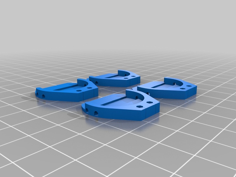 纽扣电池座3D打印模型