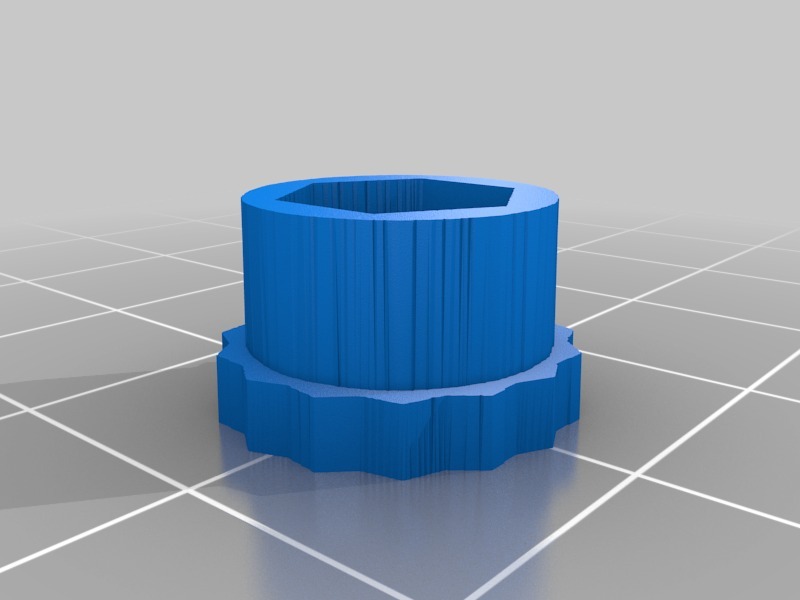 螺母旋钮3D打印模型