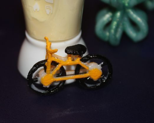 小自行车3D打印模型