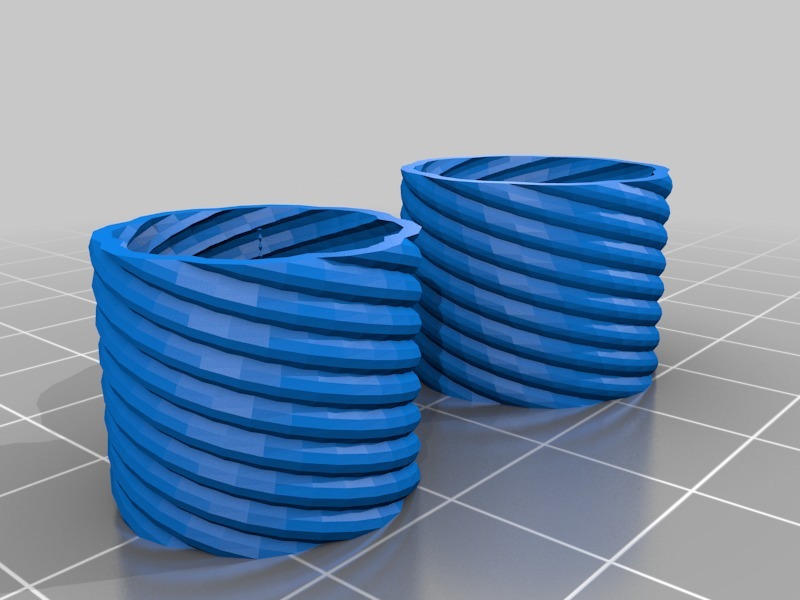 参数螺丝盒3D打印模型