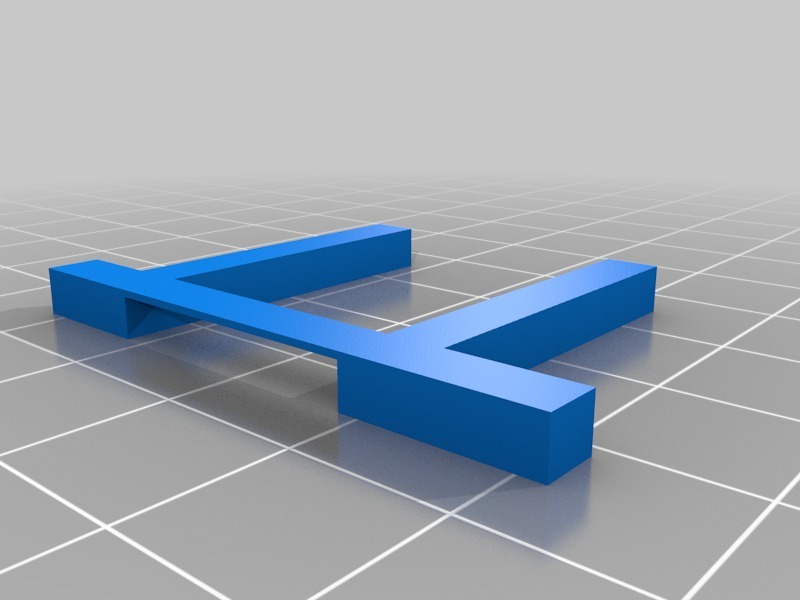 快速桥校准测试3D打印模型