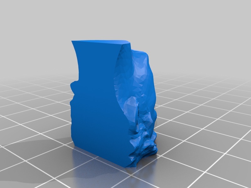 自画像三维扫描3D打印模型