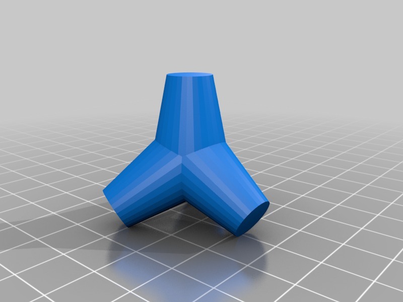 四脚3D打印模型