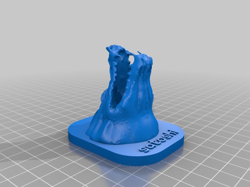 龙3D打印模型