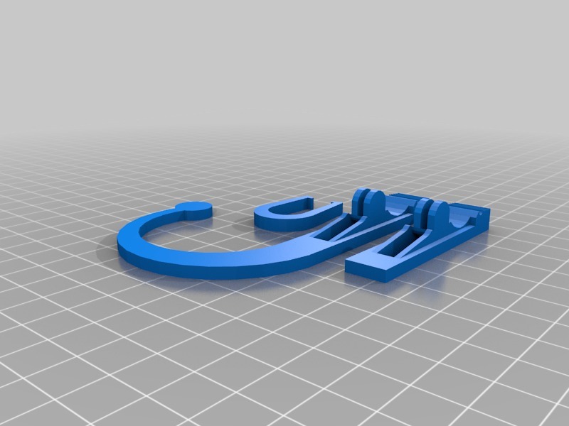 钩夹3D打印模型