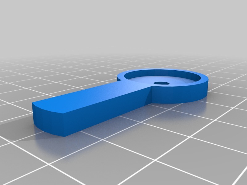 云台安装3D打印模型