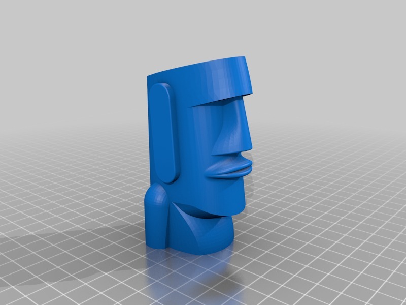 Moai 像3D打印模型