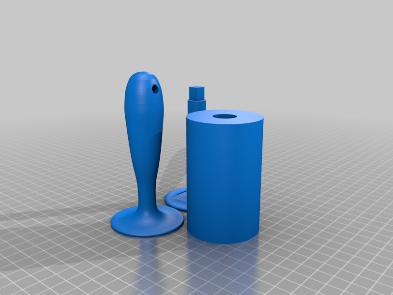 皮棉辊3D打印模型