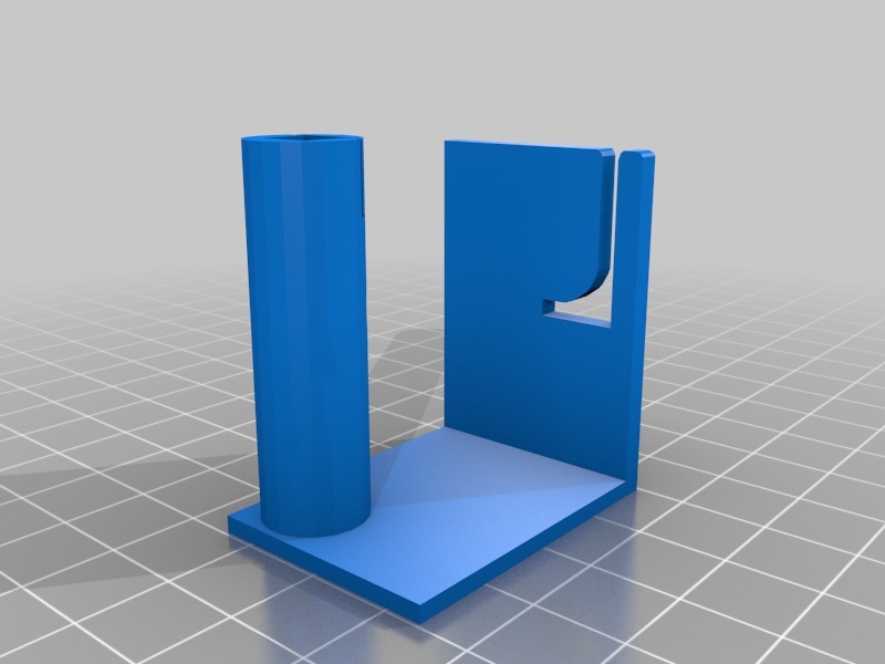 焊接卷轴固定器3D打印模型