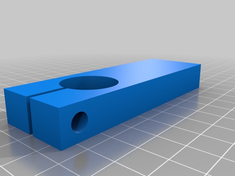 7x12车床的钻头3D打印模型