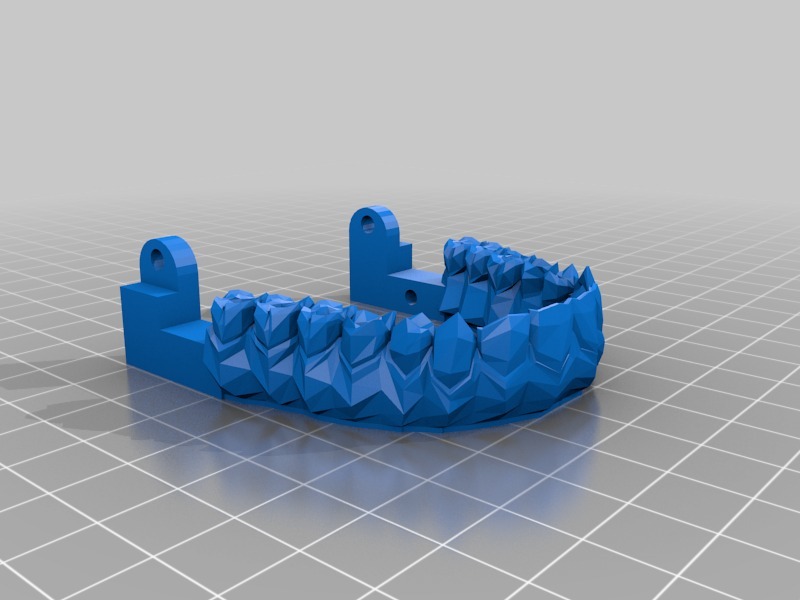 牙齿模型发条3D打印模型