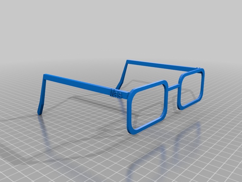 3D打印眼镜架3D打印模型
