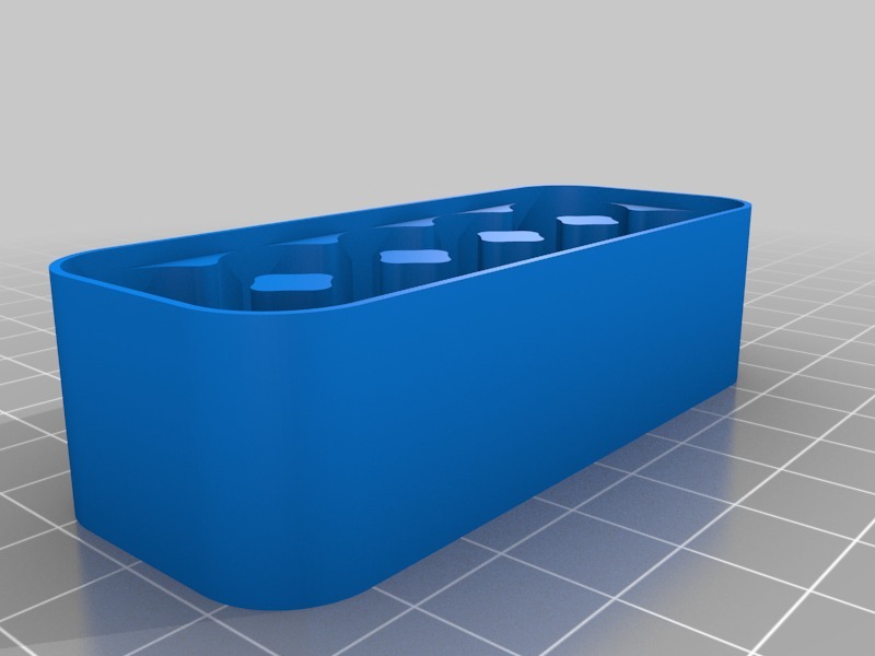 电池盒3D打印模型