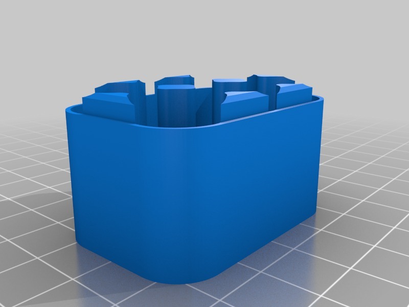 备用电池盒3D打印模型