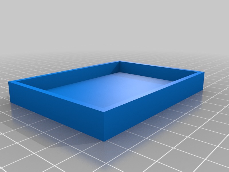 简易小零件托盘3D打印模型
