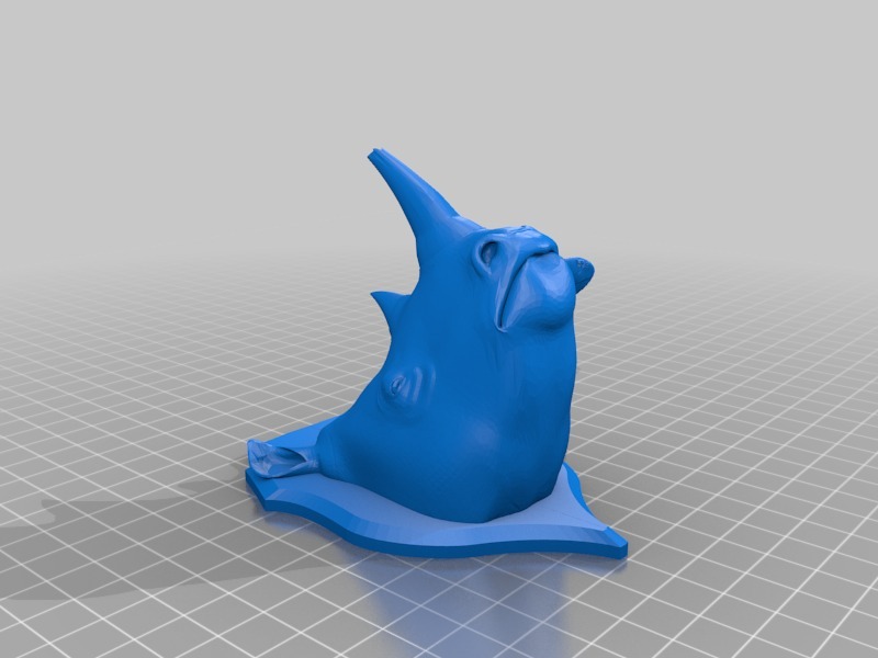 犀牛装饰3D打印模型