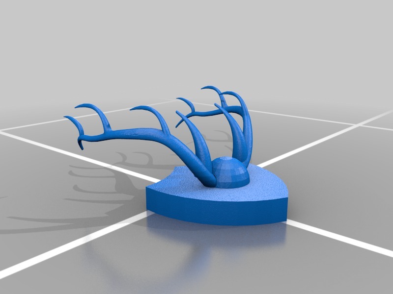 麋鹿角架子模型3D打印模型