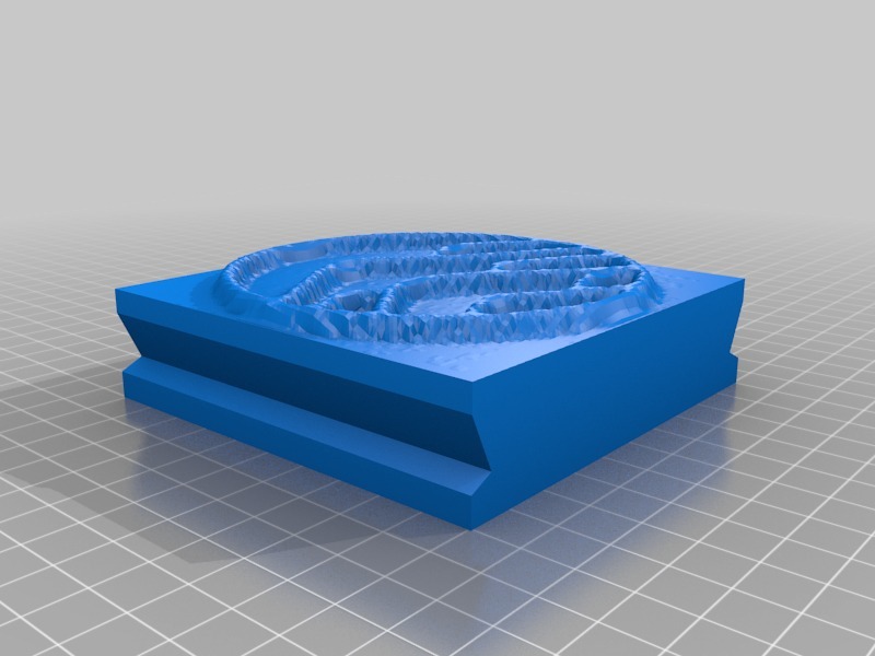 七山邮票模型3D打印模型