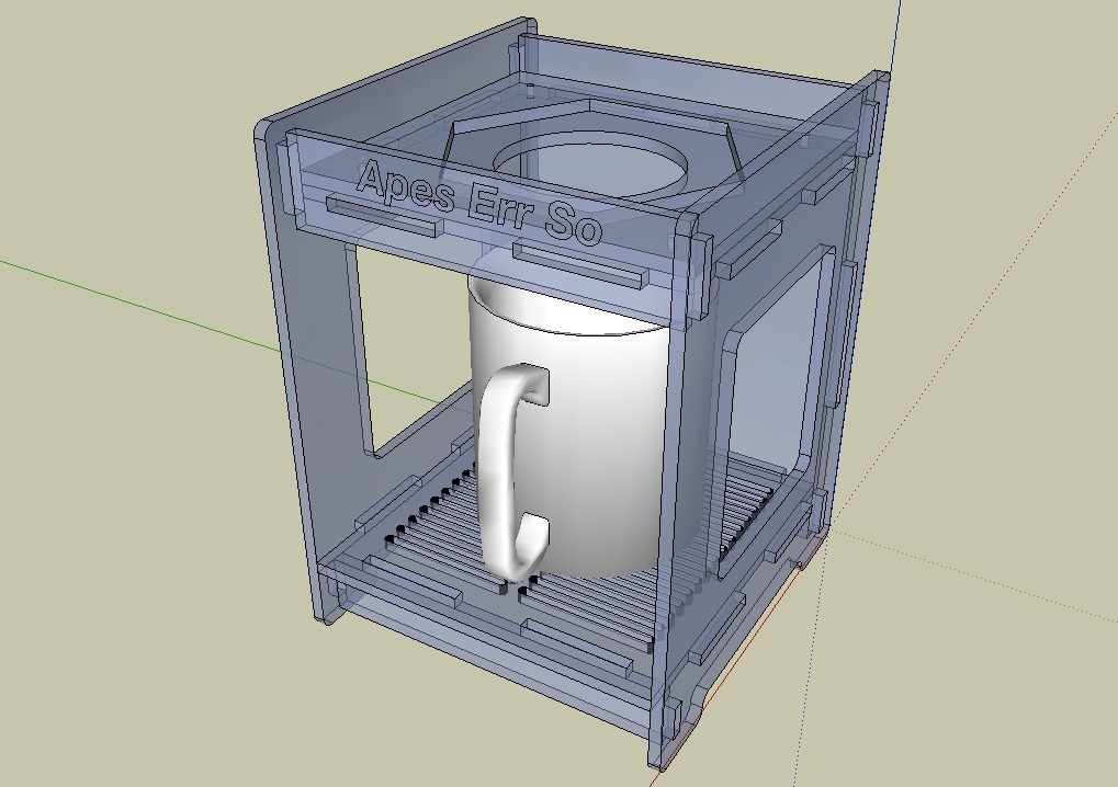 咖啡机3D打印模型