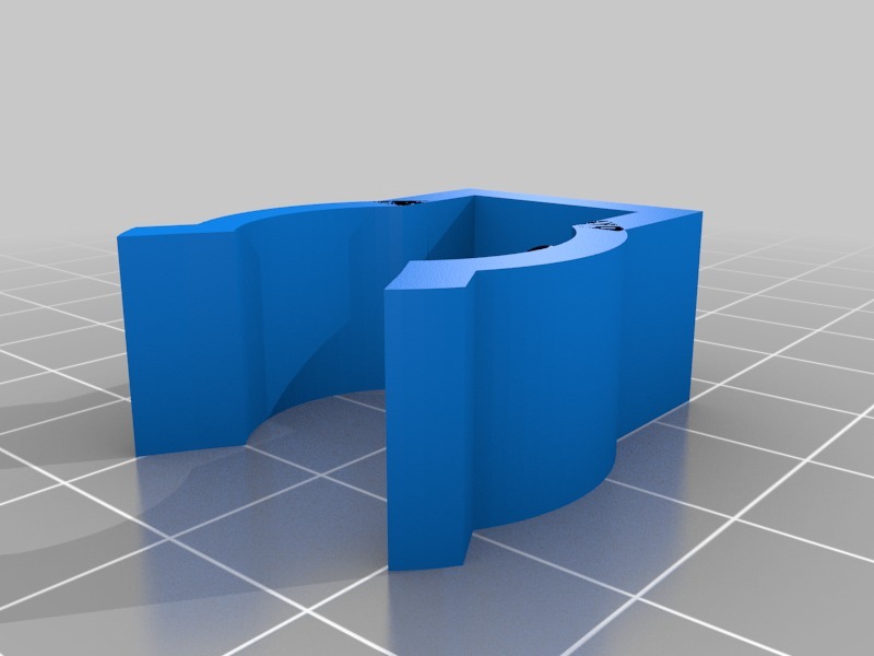 小手电筒夹子模型3D打印模型