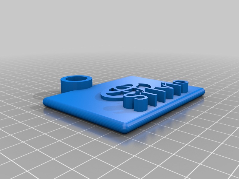 西尔维奥丰田钥匙扣模型3D打印模型