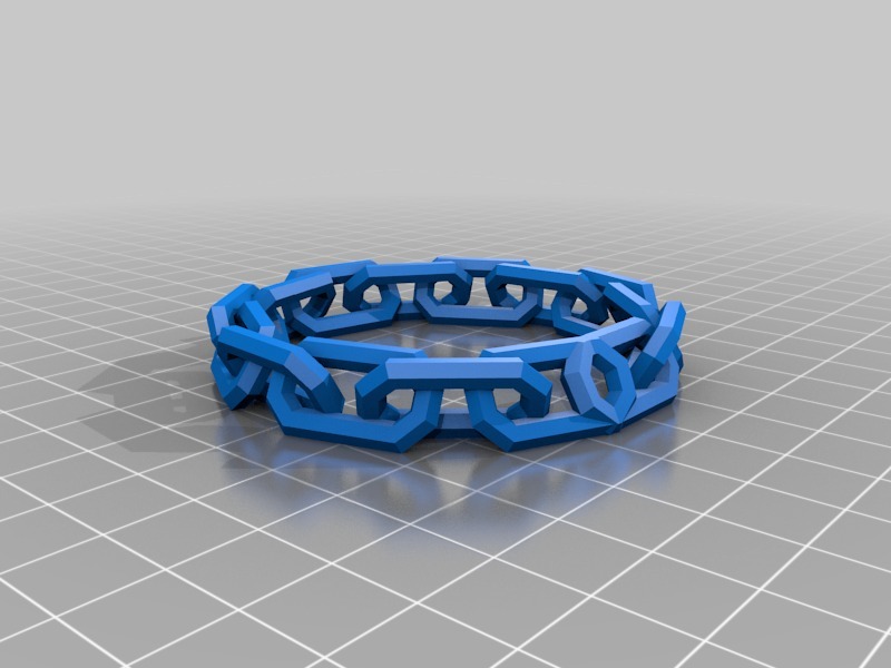 链循环模型3D打印模型