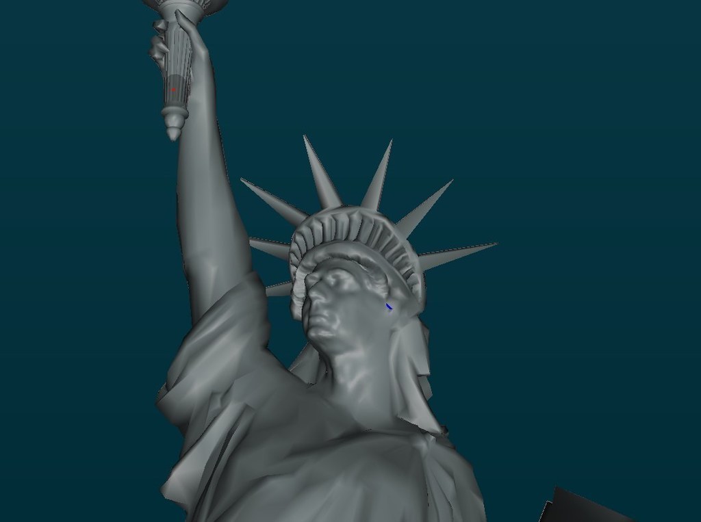 自由女神像3D打印模型