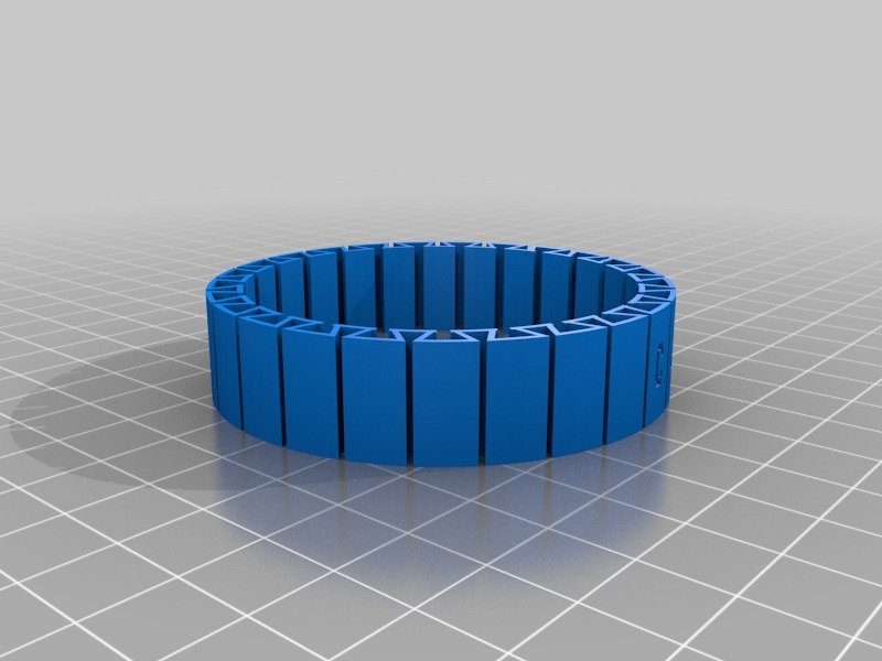 手环3D打印模型
