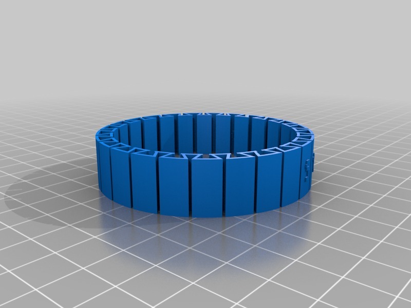 拼接圆3D打印模型