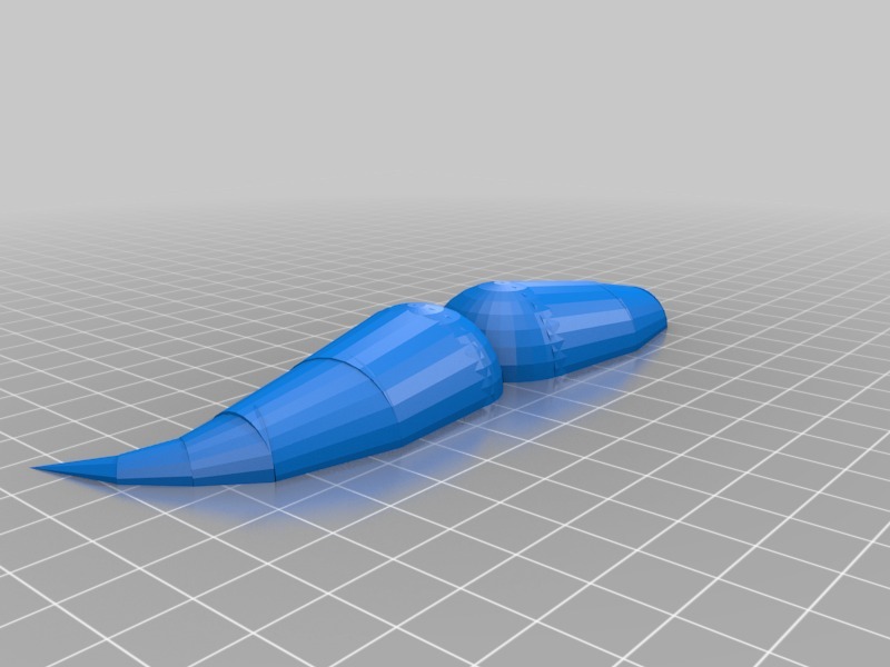 小胡子3D打印模型