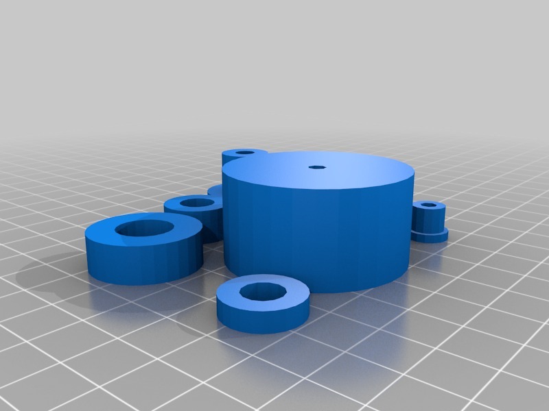 水位传感器3D打印模型