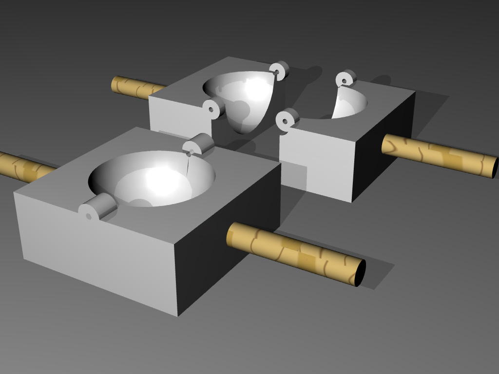 饺子机3D打印模型