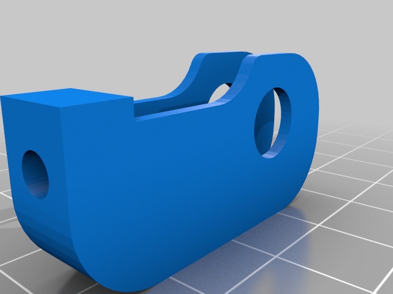 简单轴皮带张紧器3D打印模型